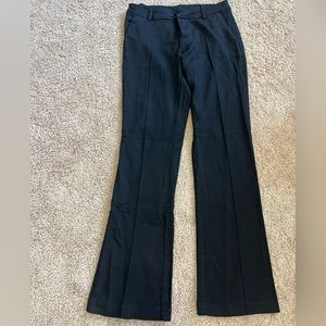 Black flare pants size 4